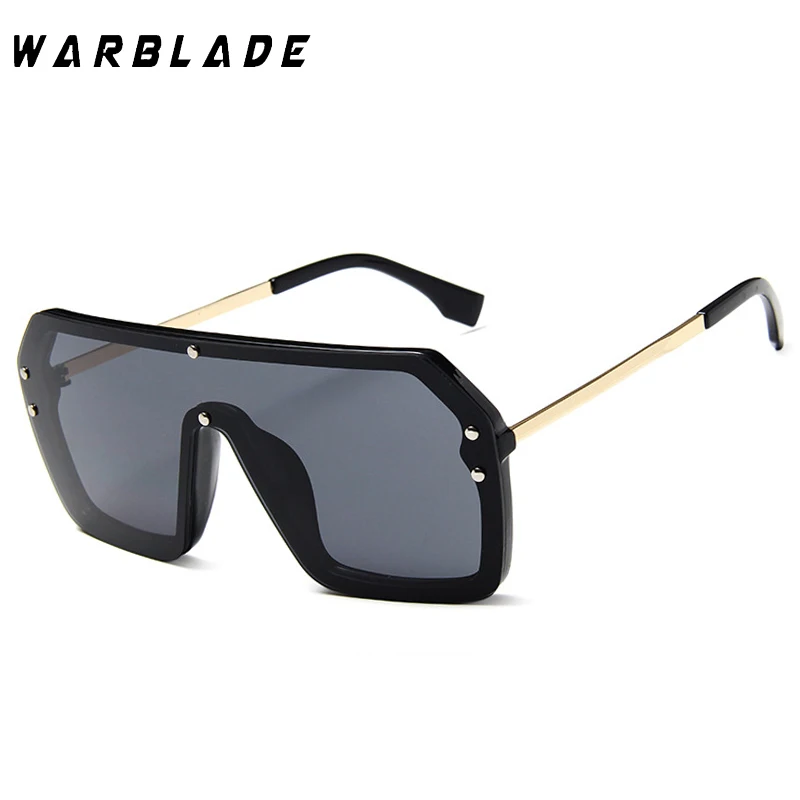 Oversized Square Sunglasses Women Men 2022 Luxury Brand Vintage Sun Glasses Men Big Frame Glasses Black Shield Sunglasses UV400