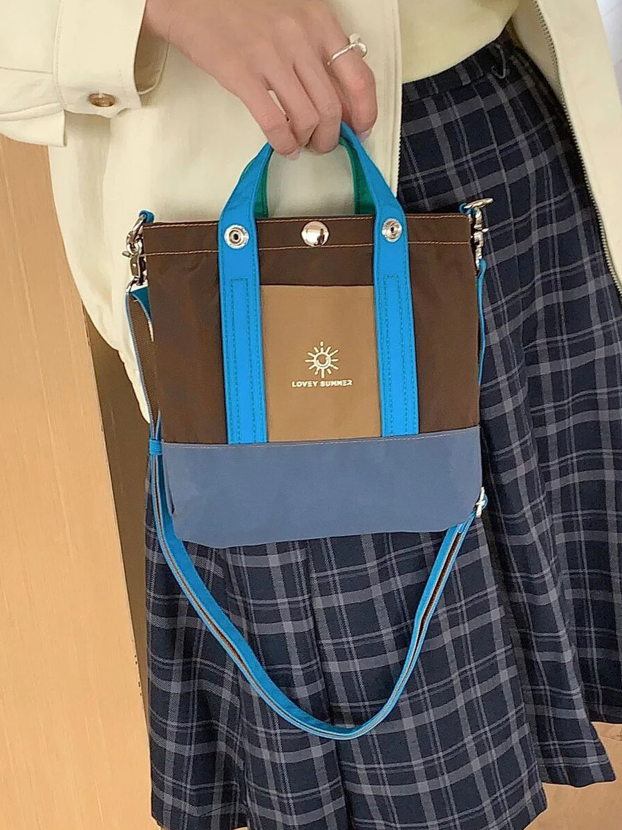 korean-style-nylon-color-block-small-square-bag-2026-new-fashion-versatile-crossbody-light-commuting-mobile-phone-bag-for-women