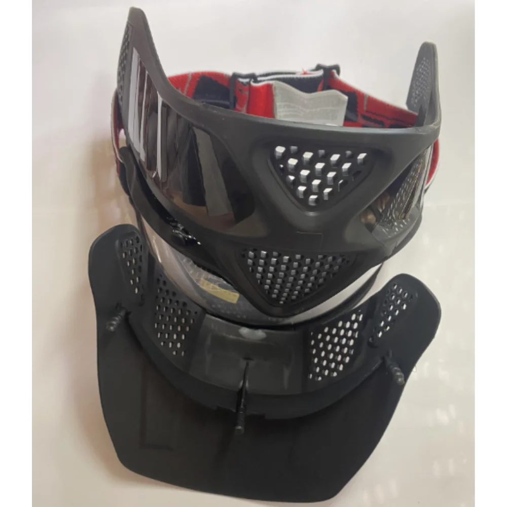 High Strength Paintball Face Mask or Airsoft Mask with Double Lens Goggle Outdoor Mask lenses