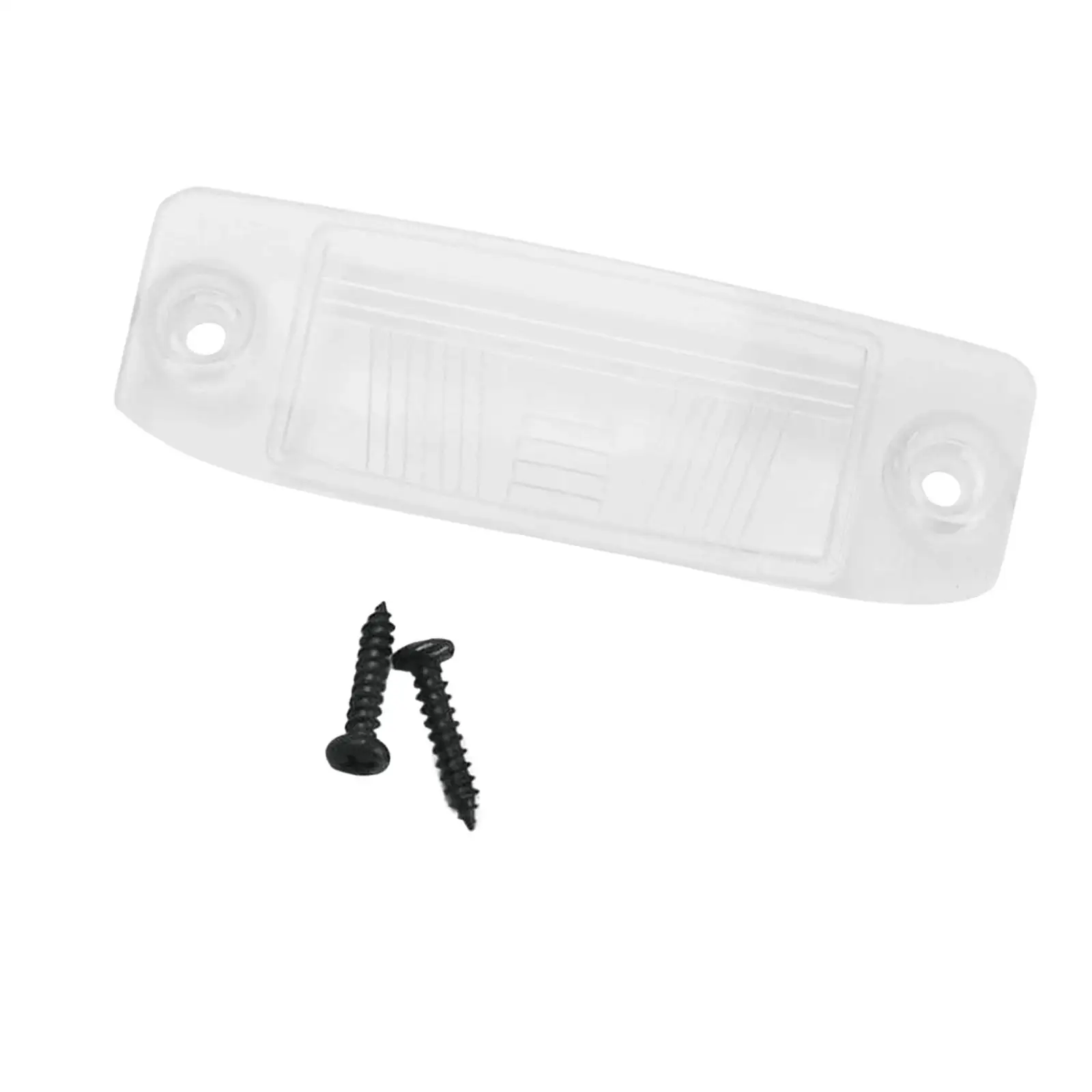 Clear Rear License Plate Lamp Cover Plastic Housing Assembly for Kia Sorento 2011 2012 2013 Direct Fit Accessories
