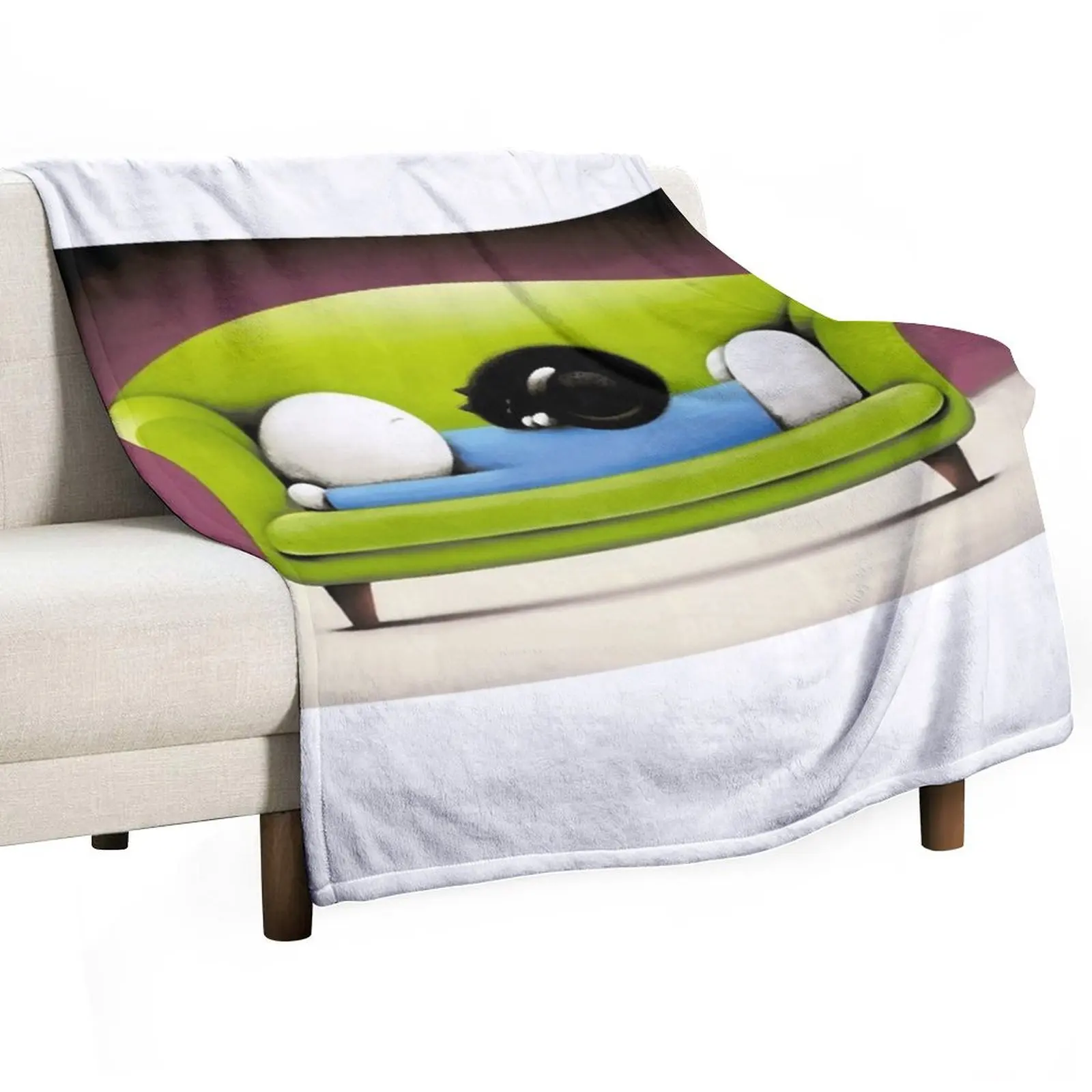 

Catnap Throw Blanket Hair Cute warm for winter Blankets Sofas Of Decoration Blankets