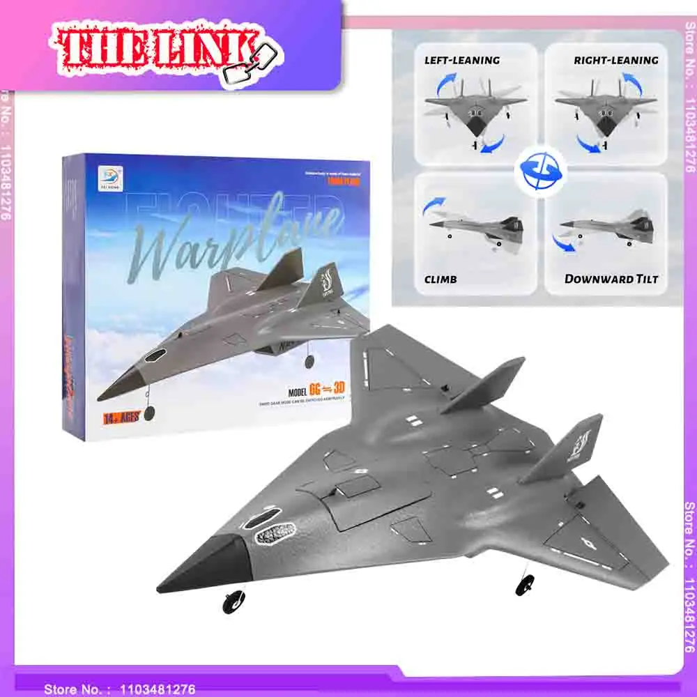 

RC Plane FX9672 2.4Ghz 4CH Wireless Remote Control Airplane Jet Concealed Culvert Design with Powerful Motors Aircraft Toys Boys