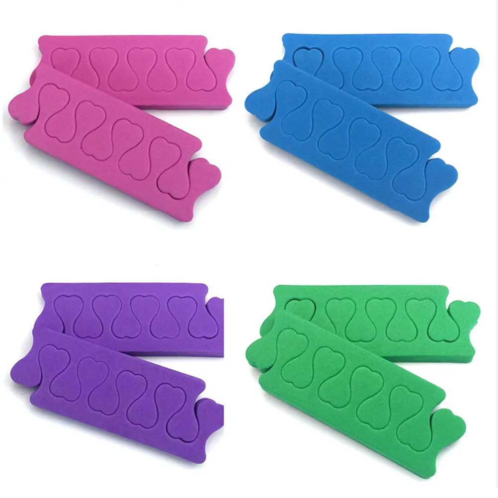 

100Pcs Foam Toe Separators Pedicure Nail Art Tools Finger Separator Set for Comfortable and Mess-Free Manicure At Home Salon