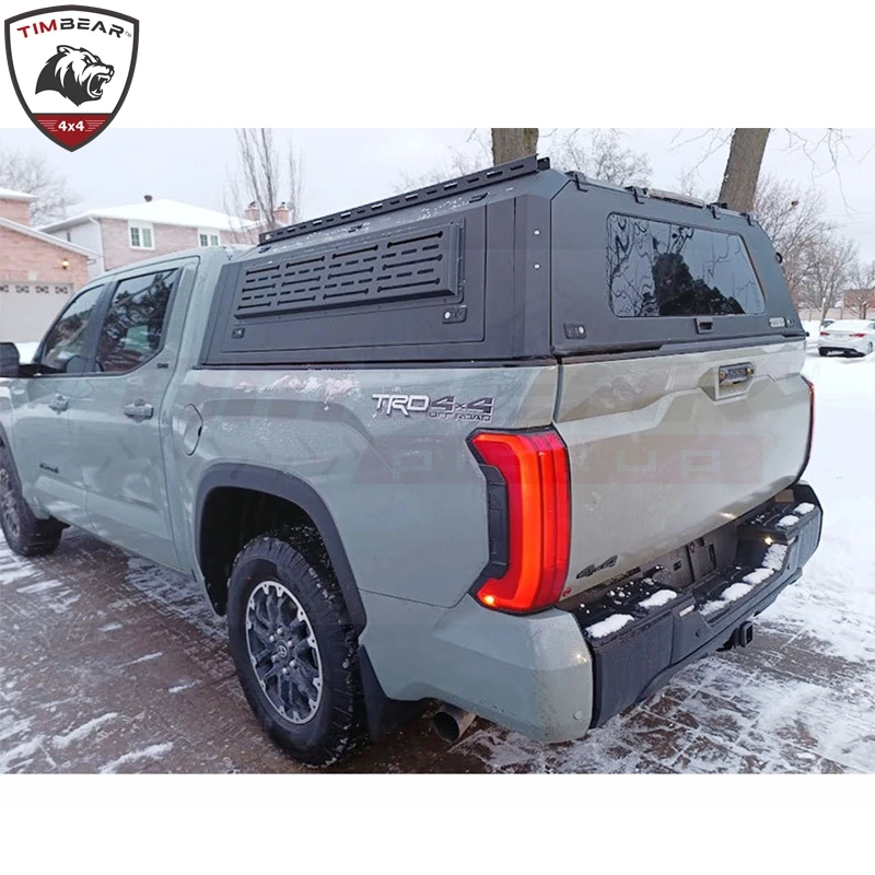 

Aluminum Alloy/manganese Steel 4X4 Pickup Truck Waterproof Lightweight Steel Hardtop Canopy for Toyota Tundra 2022-2025 5.7ft