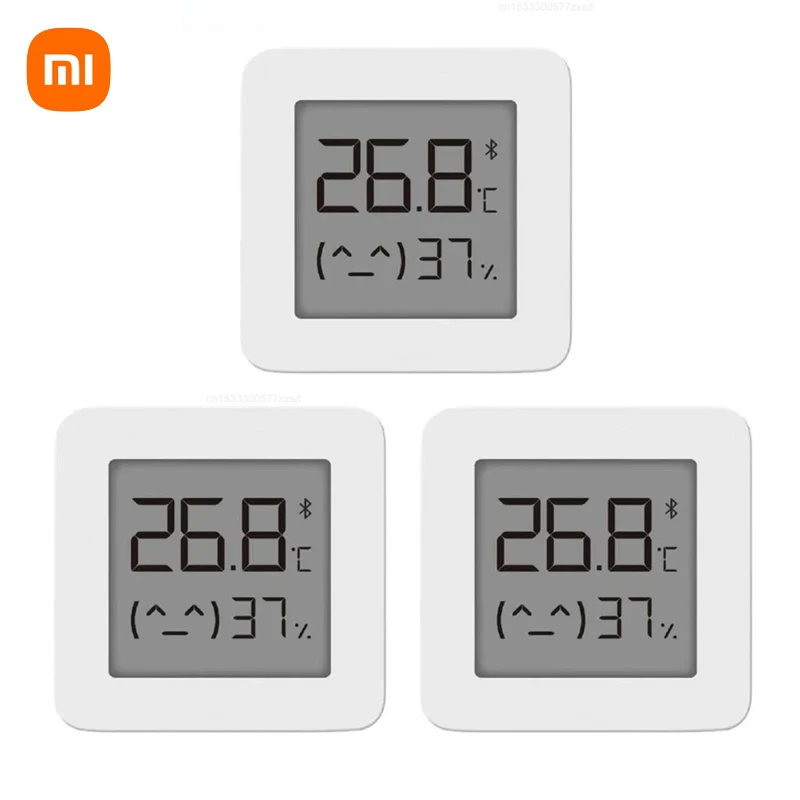 Termômetro Higrômetro Inteligente Xiaomi MIJIA 2 Bluetooth Sem Fio Digital com APP Mijia para Casa Inteligente