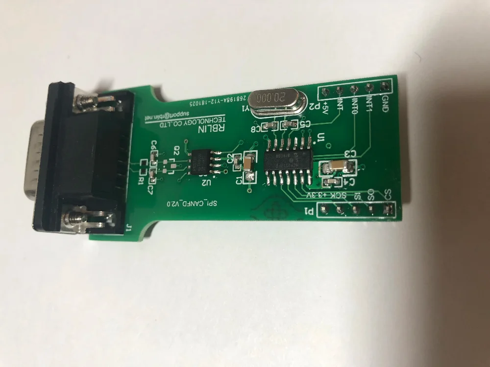 CAN FD Bus Network Module SPI Interface MCP2517FD CANFD Send Source Code (PIC MCU)