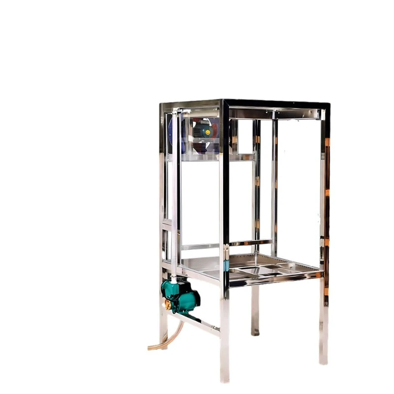 

Water curtain glaze blowing machine, glazing equipment, glazing room glass cabinet
