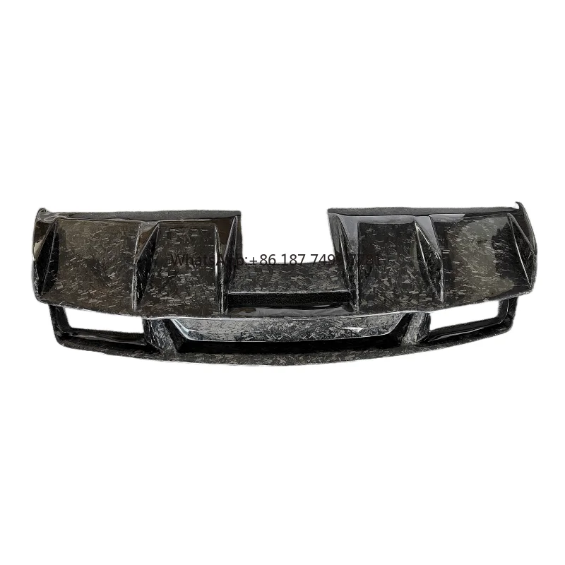 

Used for . Gallardo LP550 LP560 LP570 LP580 D-style Forged Carbon Fiber Rear Lip Diffuser Winding Body Kit
