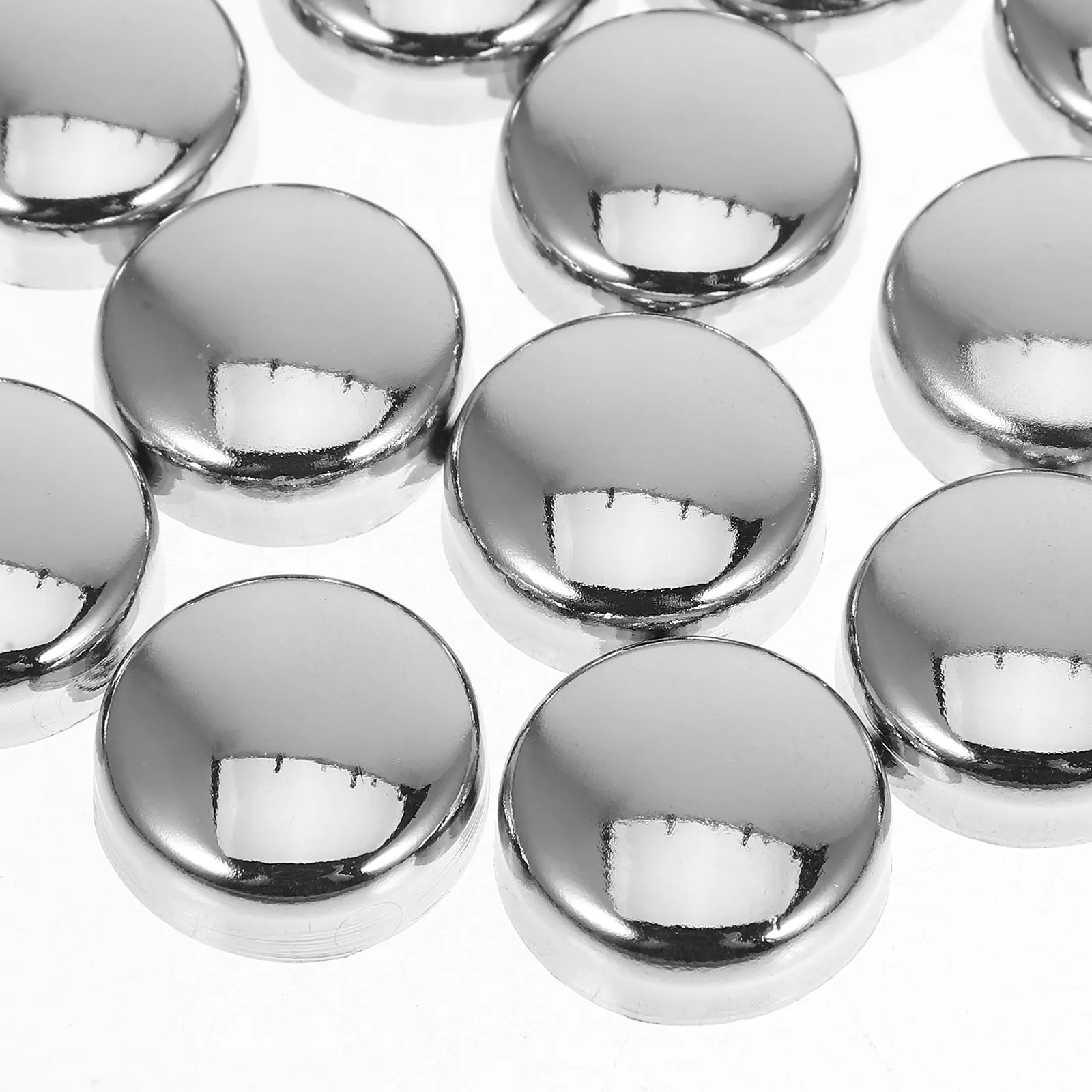 1Set Washer Included Bolt Cap Decorative Screw Cover for Furniture Assembly Smooth Screws Concealment Modern Design Caps - view 4