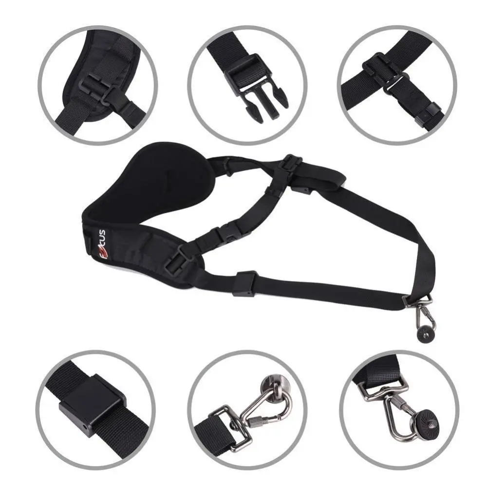 SLR Camera Quick Release Rapid Shoulder Sling Shoulder Camera Strap Focus Fast Camera Strap Camera Neck Belt Camera Strap