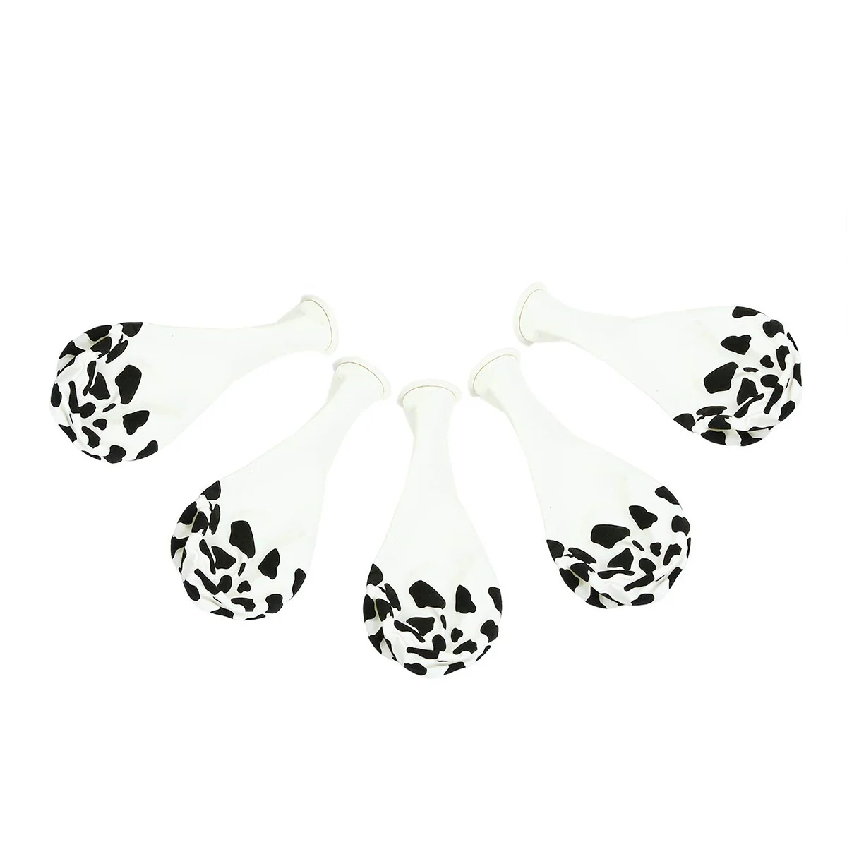 

100Pcs Cow Color Black-White Latex Balloons Elegant Versatile Party Supplies Celebrations Kids Playing Decorations