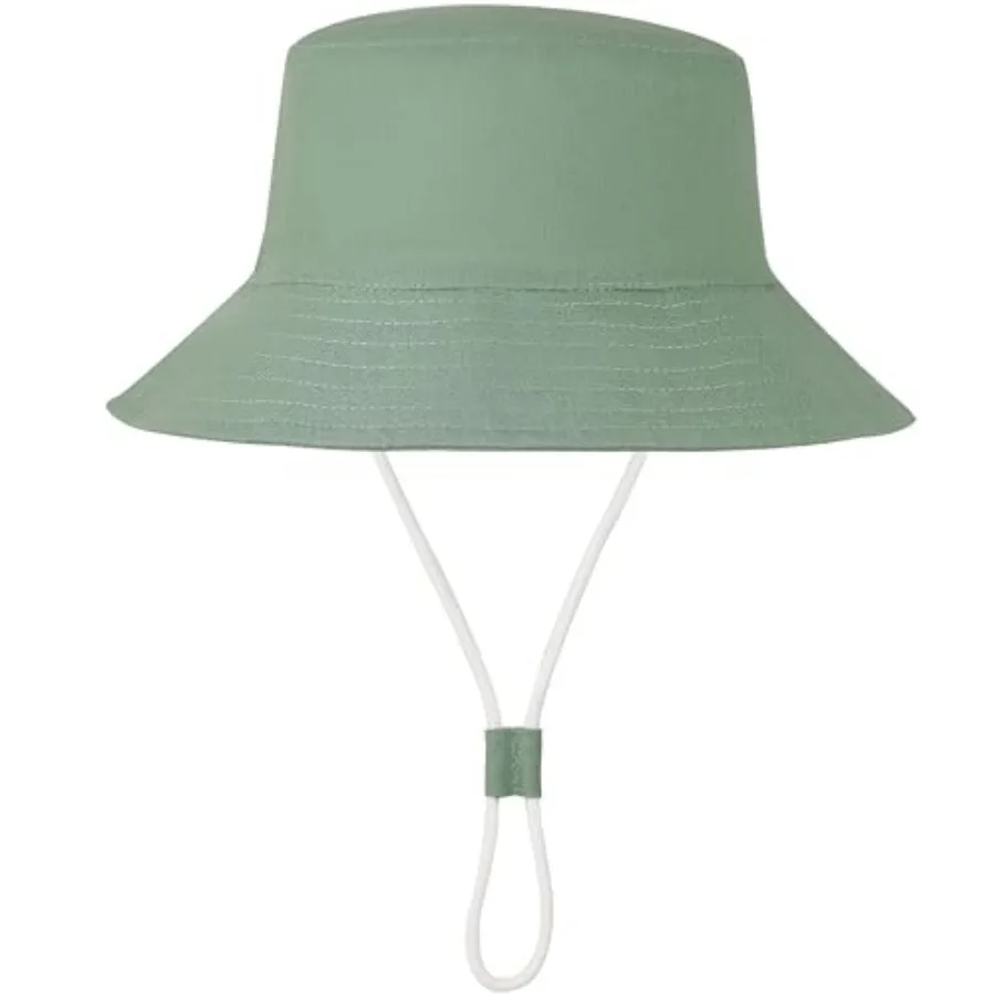 

Baby Sun Hat UPF 50+ Sun Protective Toddler Bucket Hat Summer Beach Hats Wide Brim Outdoor Play Hat for Boys Girls