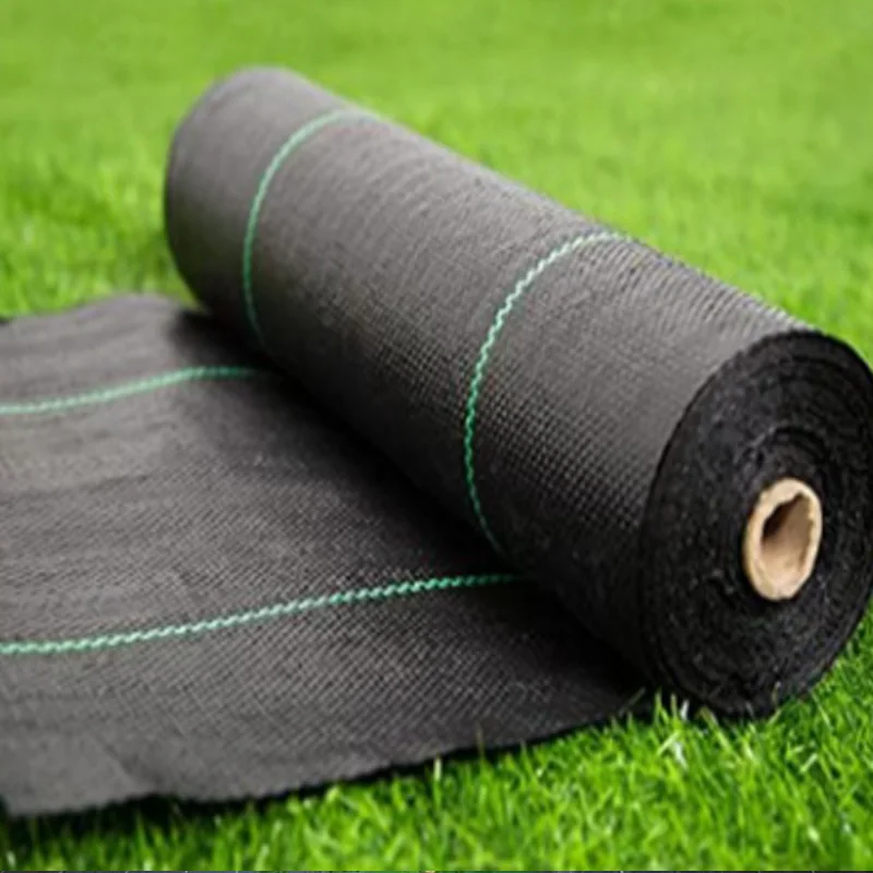 10M/20M PE Agricultural Anti Grass Cloth Farm-oriented Weed Barrier Mat Plastic Mulch Thicker Orchard Garden Weed Control Fabric
