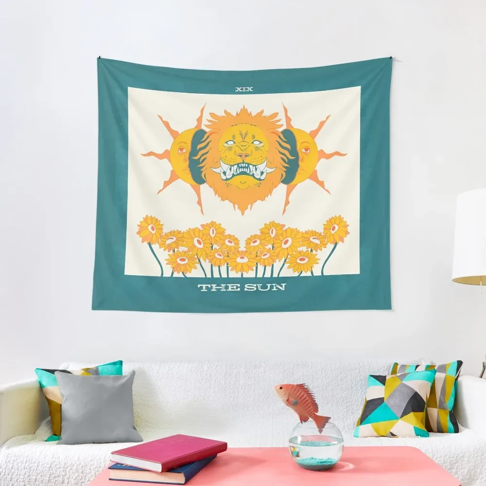 

The Sun Tarot Card Tapestry Wall Decoration Items Room Decorations Tapestry