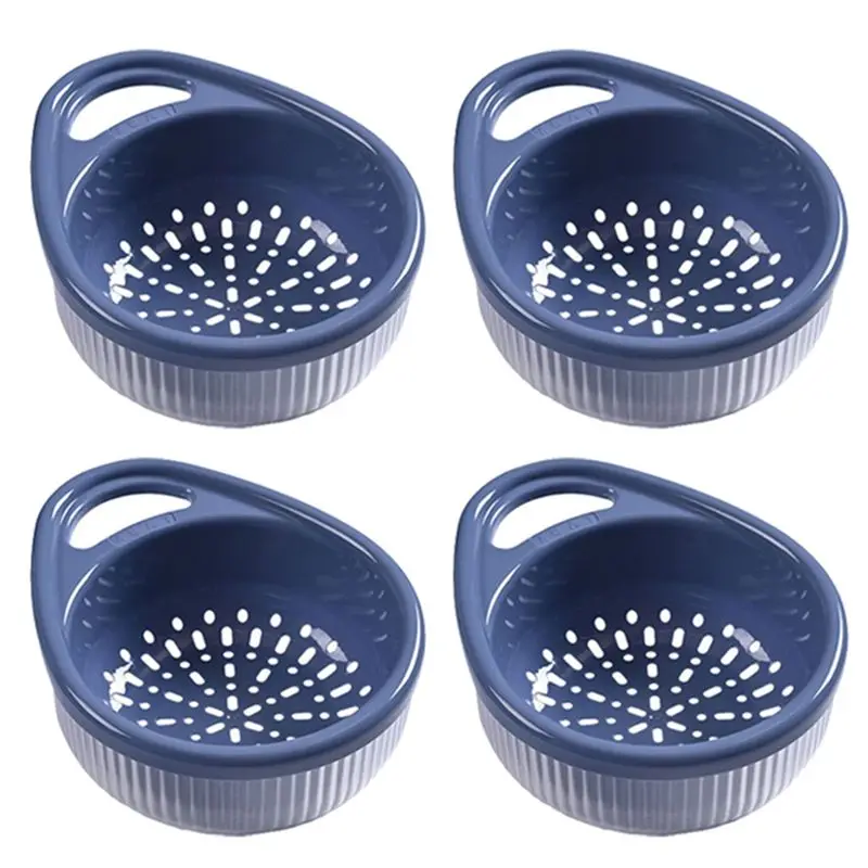 

【A38M】Многофункциональная двухслойная корзина для слива воды, портативная корзина для фруктов и овощей, кухонный органайзер для хранения