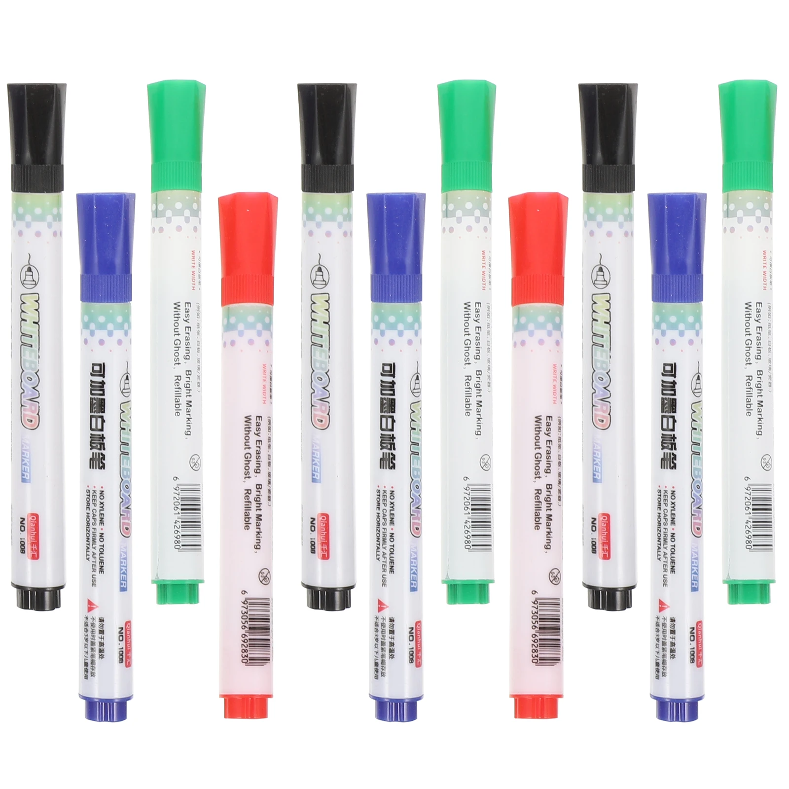 

20pcs Whiteboard Markers Pens Graffiti Writing Stationery Smooth Surface Teacher Classroom Office Use