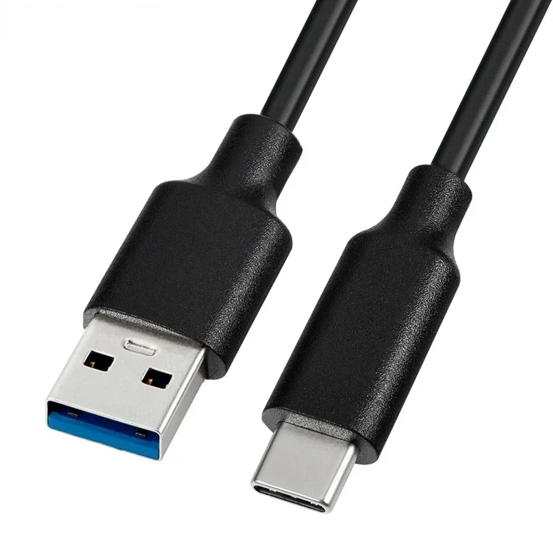 White USB3.2 10Gbps Type C Cable USB A to Type-C 3.2 Data Transfer USB C SSD Hard Disk Cable PD 60W 3A Quick Charge 3.0 Cable 1m