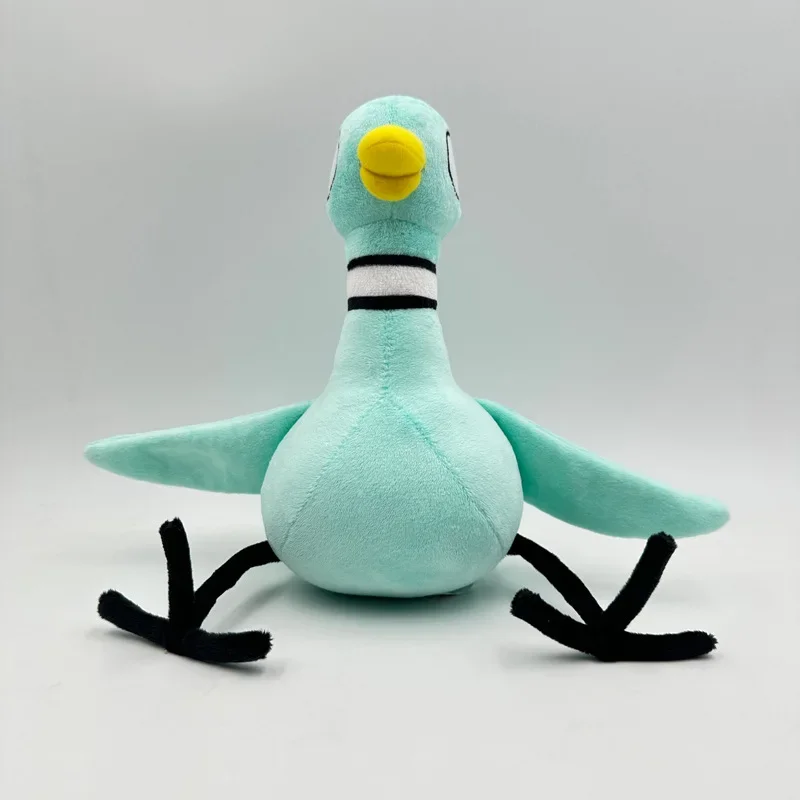 25cm Blue Pigeon Plush Toy Cute Bird Soft Toys Movie Stuffed Animals Doll Room Decor Doll for Boys Girls Birthday Christmas Gift