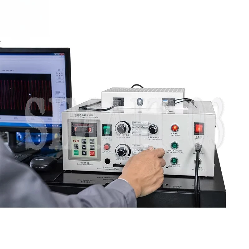 Electromagnetic Shaker Table 0.5-5000Hz | Vertical/Horizontal Vibration Test System | 3-Axis Adjustable Frequency Machine
