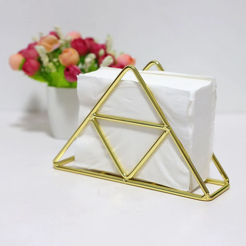 1pcs Towel Rack Table Napkin Holder For Hotel Restaurant Coffee Shop Napkin Clip Rack Box Serviette Holder Tissue