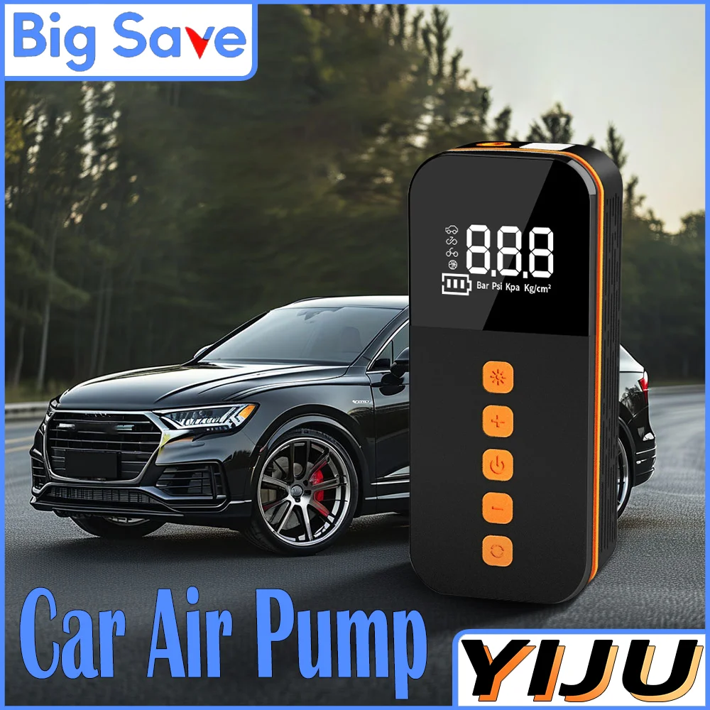 

Воздушный компрессор, воздушный насос для автомобиля, портативный насос для накачивания шин, электрический мотоциклетный насос, воздушный компрессор для автомобиля, мотоциклов, велосипедов