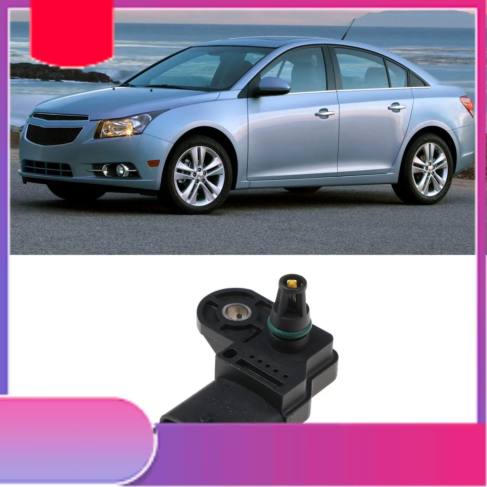 

New 55568176 1238838 For CRUZE J300 2.0 CDI MAP Sensor Intake Manifold Absolute Boost Pressure Car Accessories-Y79A