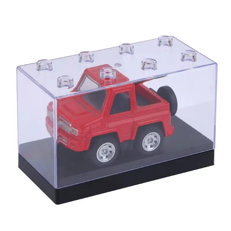 1:64 Die Cast Small Car Model Collection Stackable Acrylic Combined Transparent Storage Display Box