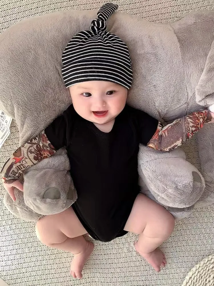 Baby Funny Style Boy Baby Summer Clothes Bag Fart Clothes Fashion Long Sleeve Kids Outwear Rompers 2026