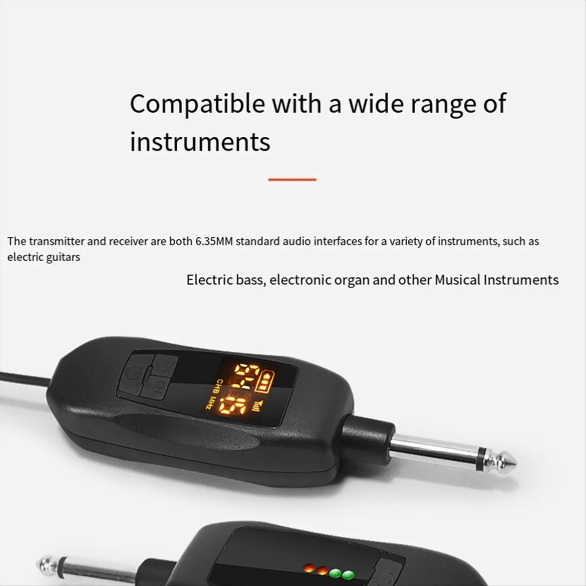 

Беспроводная система TUREBG для гитары: передатчик и приемник, перезаряжаемая беспроводная система для бас-гитары и электрических инструментов