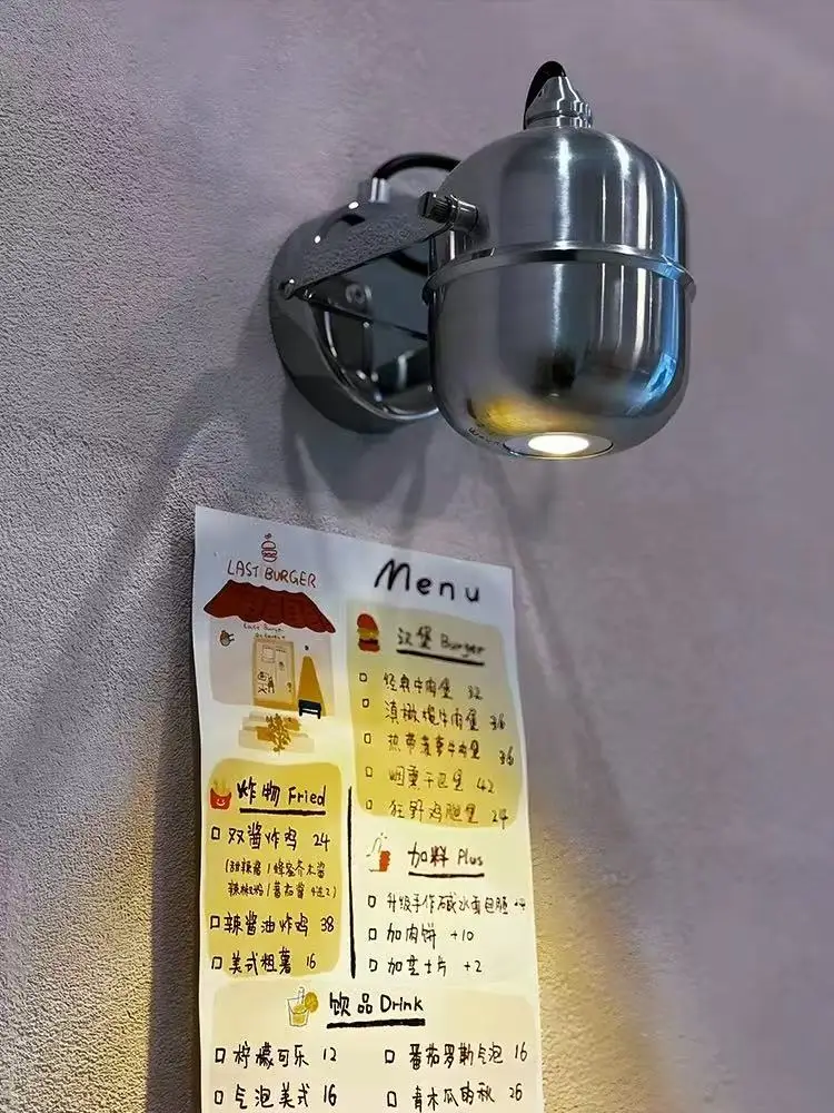 

Industrial style retro wall lamps in the living room, outdoor corridor signboard wall spotlights, art exhibition hall lamps