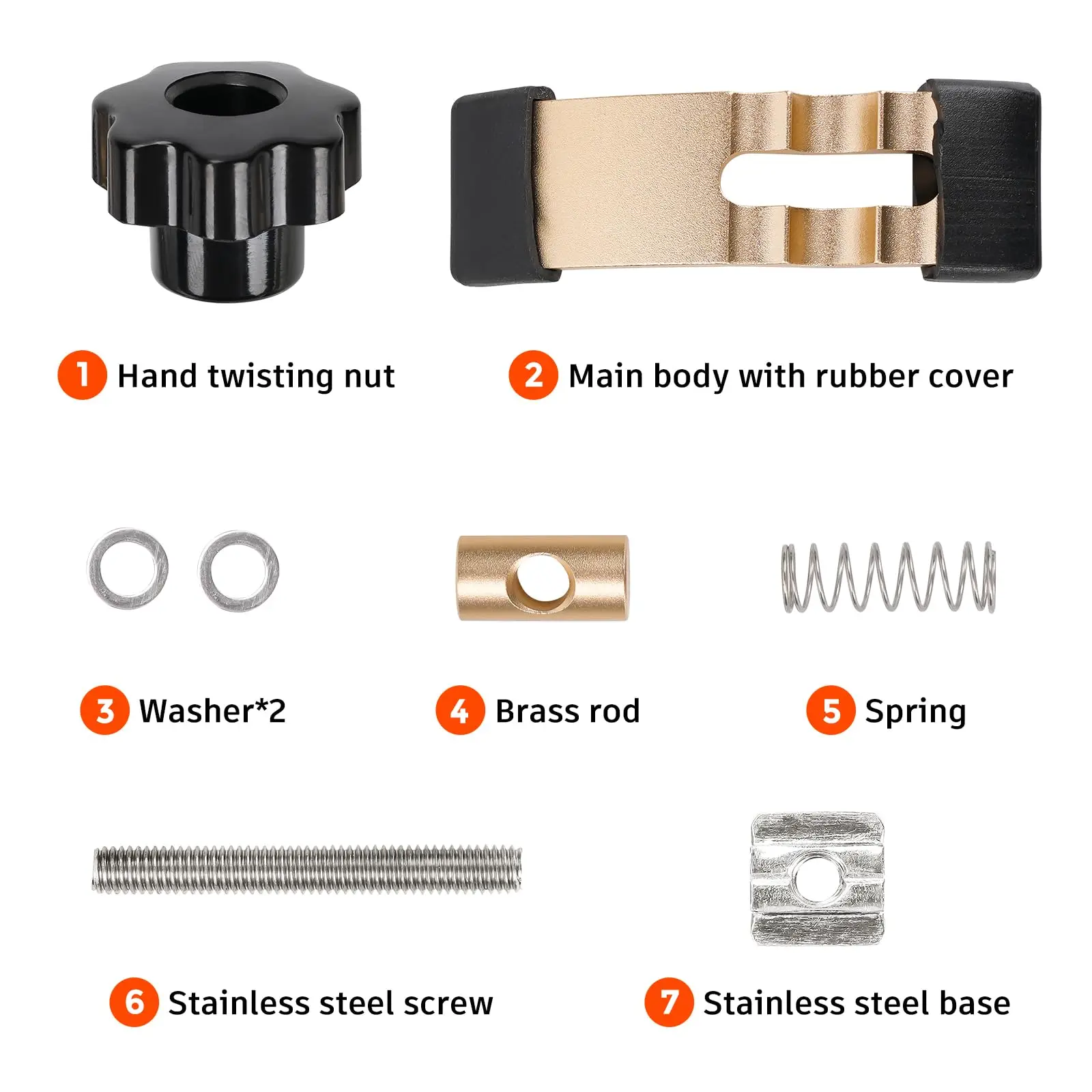 Mini kit de pinces de maintien pour routeur CNC, travail du calcul et travail des métaux, compatible avec les machines à routeur CNC 3018, 2 pièces