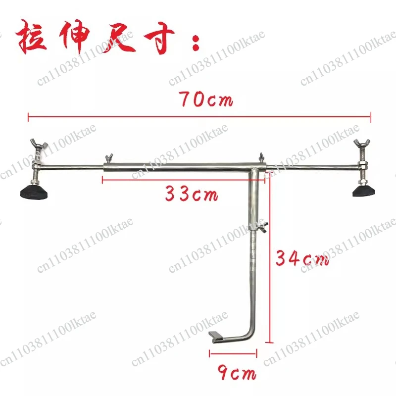 Car Depression Repair Tool Stainless  Wheel Eyebrow Fixing Bracket   Repair Auxiliary Accessories Wheel Hub Press Rack