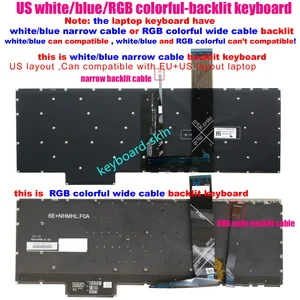 Клавиатура с RGB-подсветкой для ноутбука Lenovo Legion 5 pro 16ITH6 16ACH6H 16IAH7H 15ACH6 17ACH6 16arh7h 15ACH6H