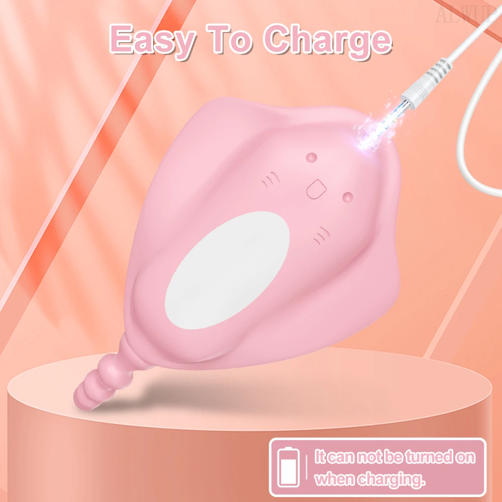 APP هزاز يمكن ارتداؤه للإناث البظر محفز سماعة لاسلكية تعمل بالبلوتوث APP التحكم تهتز للنساء الاستمناء الجنس لعب الكبار