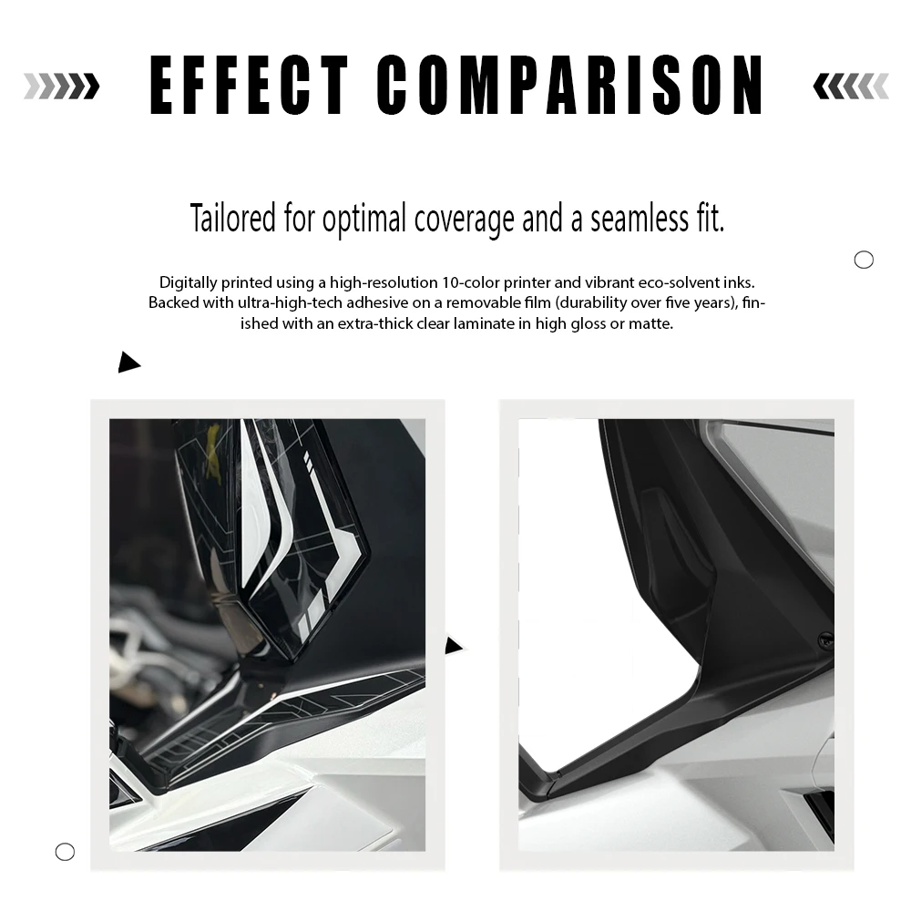 Protection d'autocollant époxy 3D pour X-ADV 750 2026 XADV 750 2025, accessoires, Kit de décalcomanies pour zone d'allumage