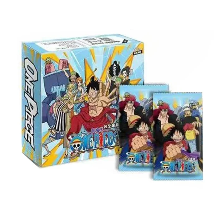 New One Piece Card Straw Hat Pirate Luffy Zoro Nami Classic Anime Character Collection Card Toys Gifts