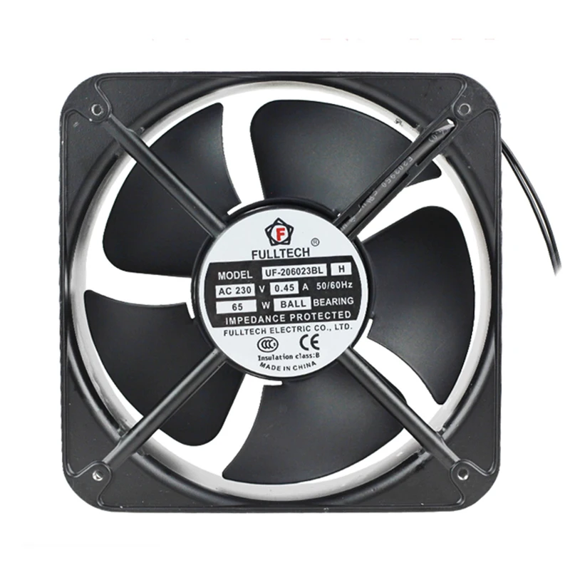 

UF-206023BL H AC230V 0.45A 65W 20060 200x200x60mm AC Axial Flow Fan