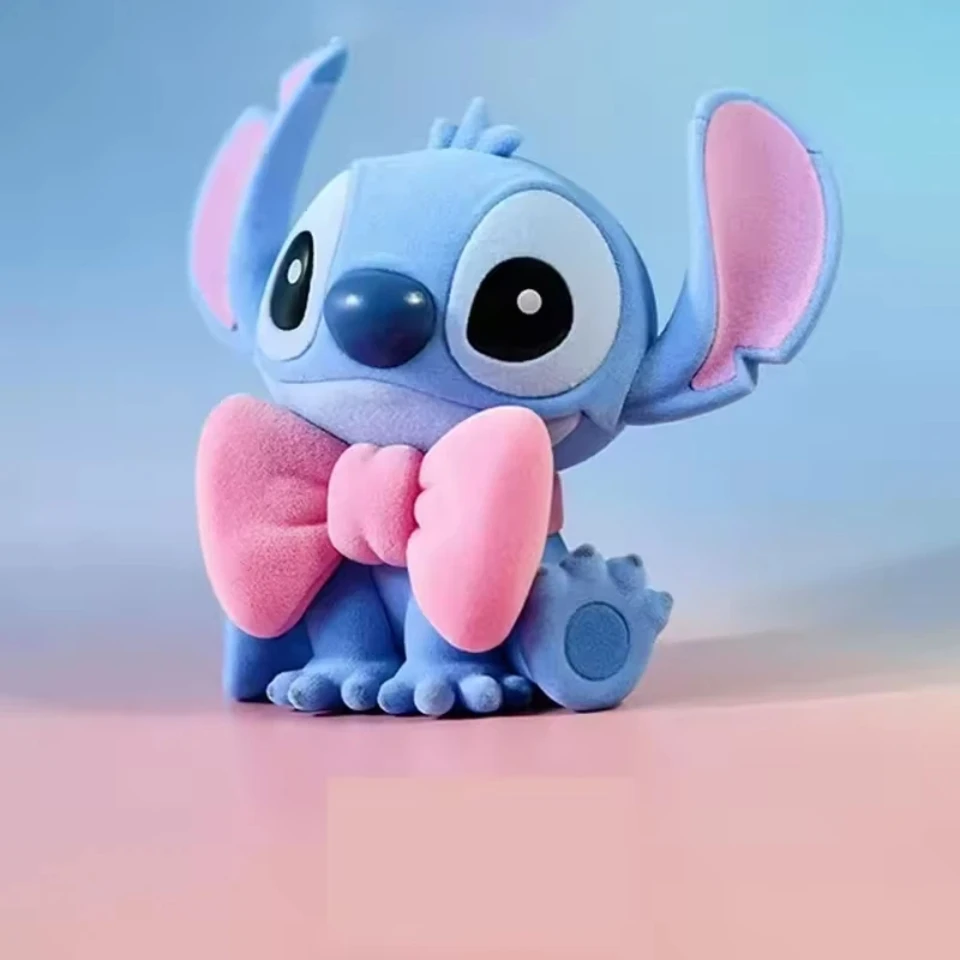 حقيقي ديزني غرزة الحلو الوردي سلسلة سر صندوق أعمى غرزة تمثال لطيف غرزة بولي كلوريد الفينيل لعبة تزيين سطح المكتب الحلي هدية