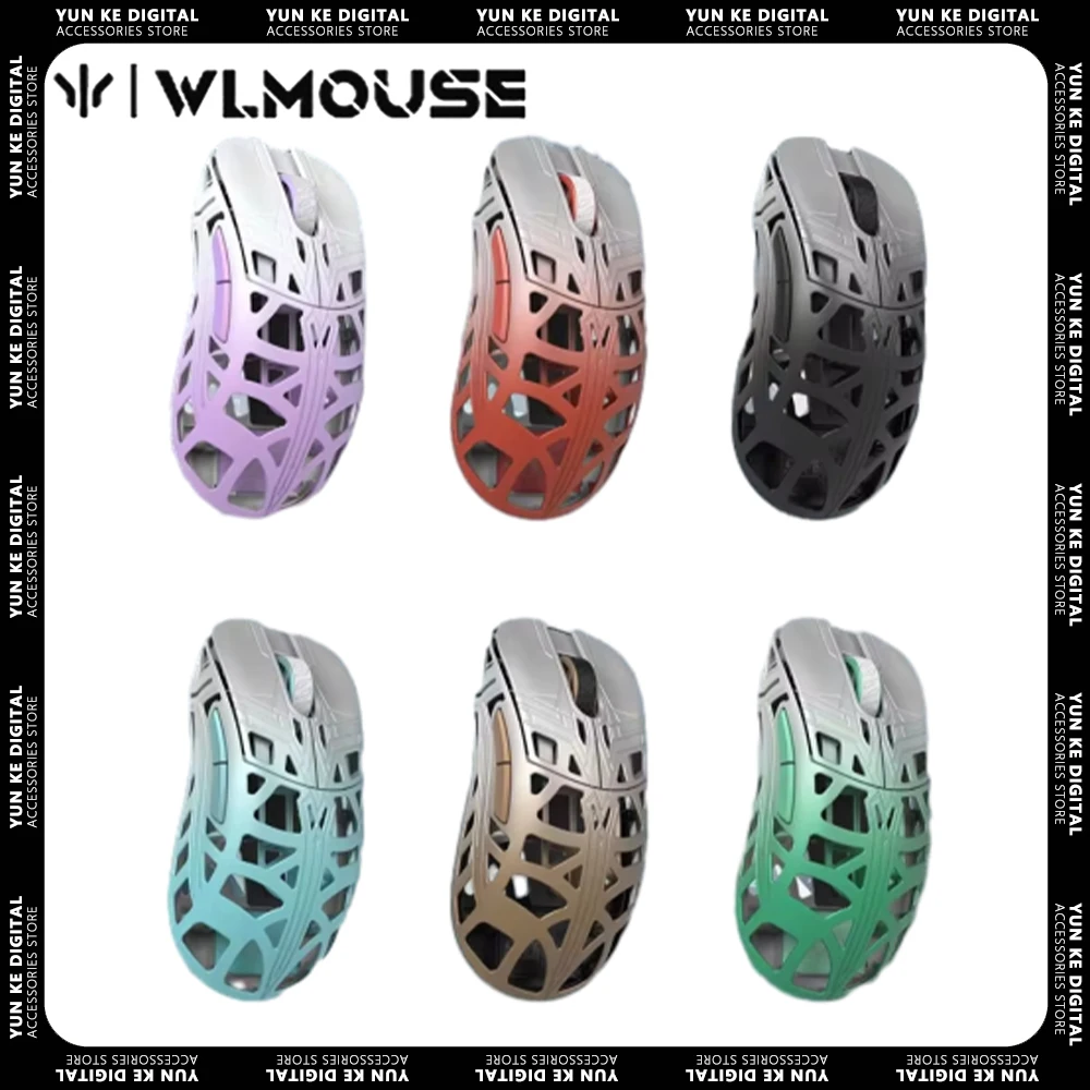 WLmouse Sword X Mouse WanLing PAW3950HS Sensor Nordic 52840 Chip 8K FPS Wireless Gamer Mouse Custom Gaming Accessories Gift