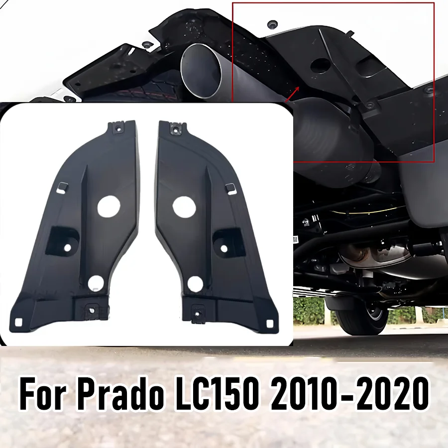 

Защитная накладка на задний бампер Wooeight, 1 шт., для Toyota Land Cruiser Prado LC150 2010-2020, OEM 58724-60020/58723-60020