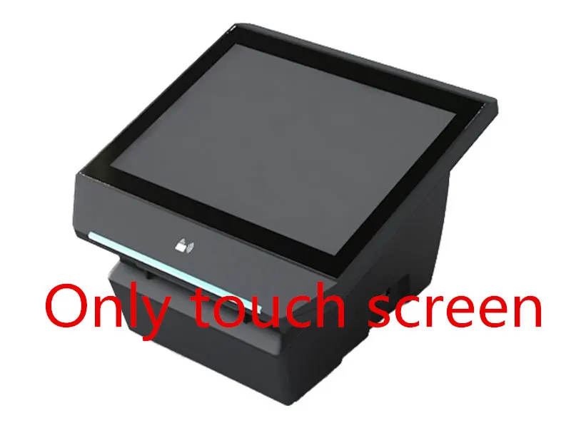 Black 8.0 inch touch screen for Citaq V8 8''Pos terminal Android hardware touch screen tablet / restaurant thermal printer