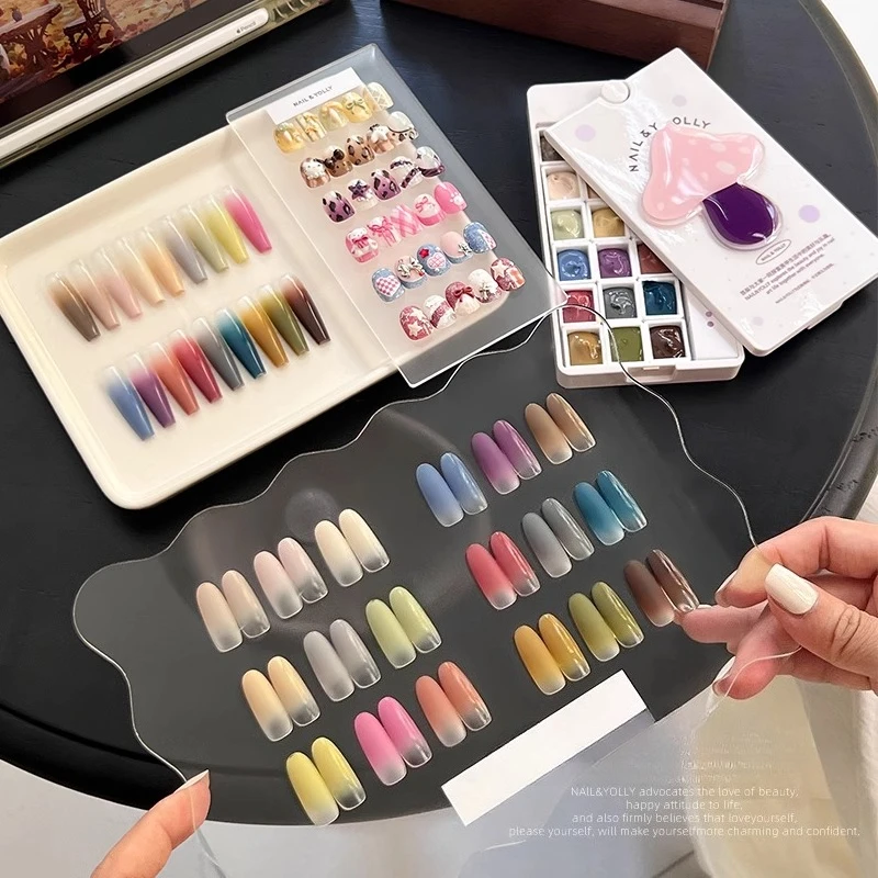 18 cores morandi pat pintura gel 4 em 1 usado para carimbo de unhas gradiente embeber fora uv led gel vernizes manicure pintura gel