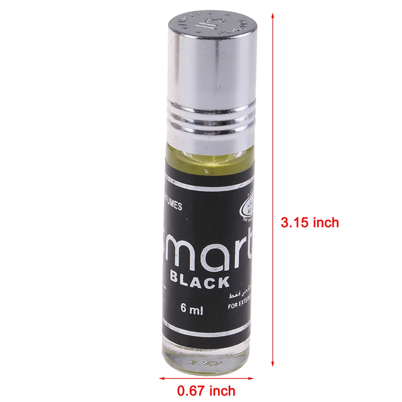 1Pcs 6ML Women Roll On Perfume Fragrance Oil Men Scented Water Ball Roll Oil Perfume Natural Essential Oil Spray Design