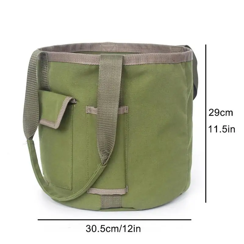 Garden Tool Bag Multi Functional Tools Bag Gardening Organizer Waist Pouch Belt Large Storage Holder Maintenance Storage Bag