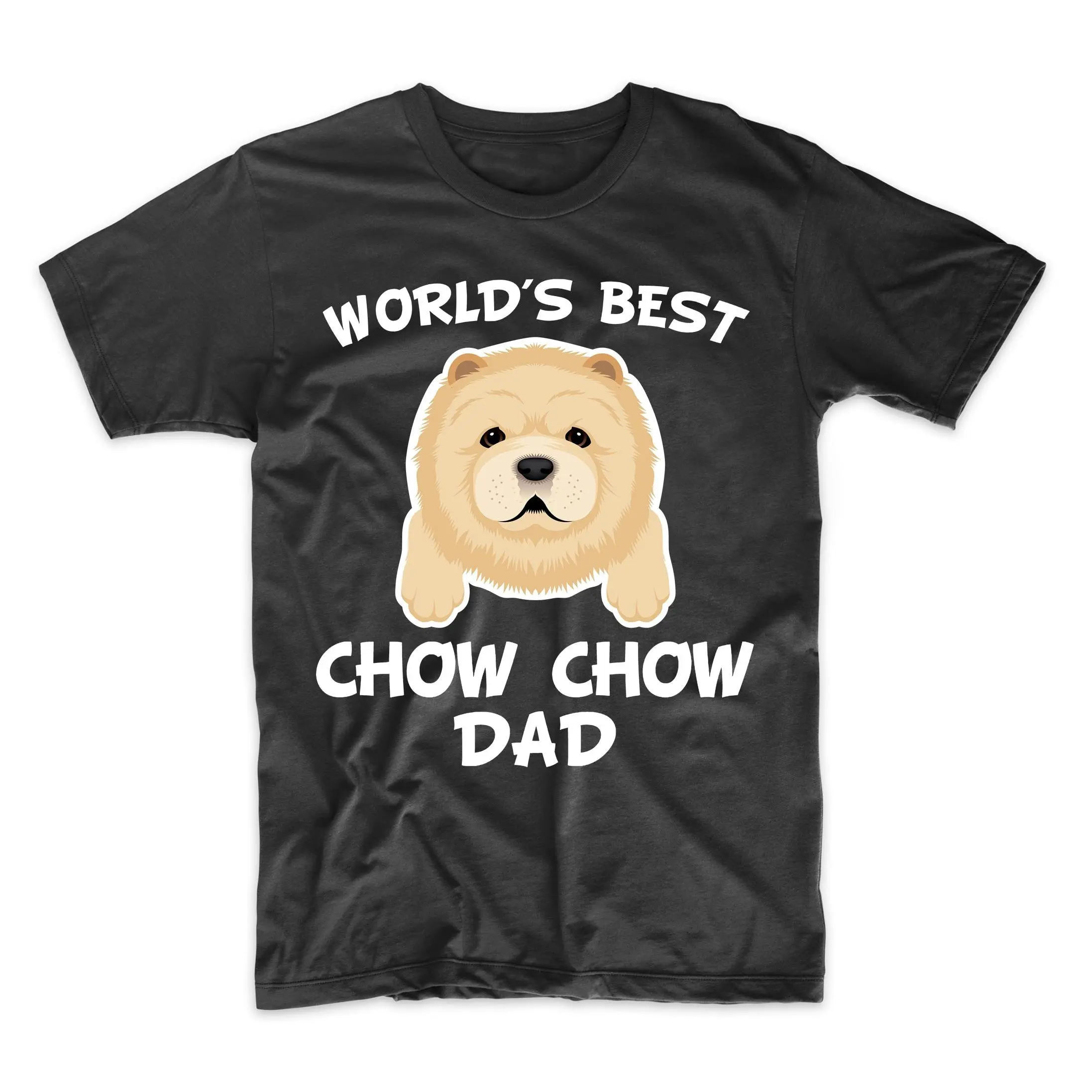 Chow Dad T Shirt World'S Best Dog Owner