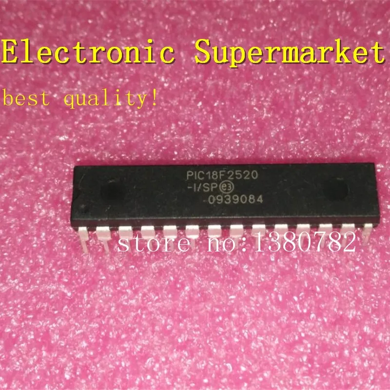 Free Shipping 5pcs/lots PIC18F2520-I/SP PIC18F2520 DIP-28 New original  IC In stock!