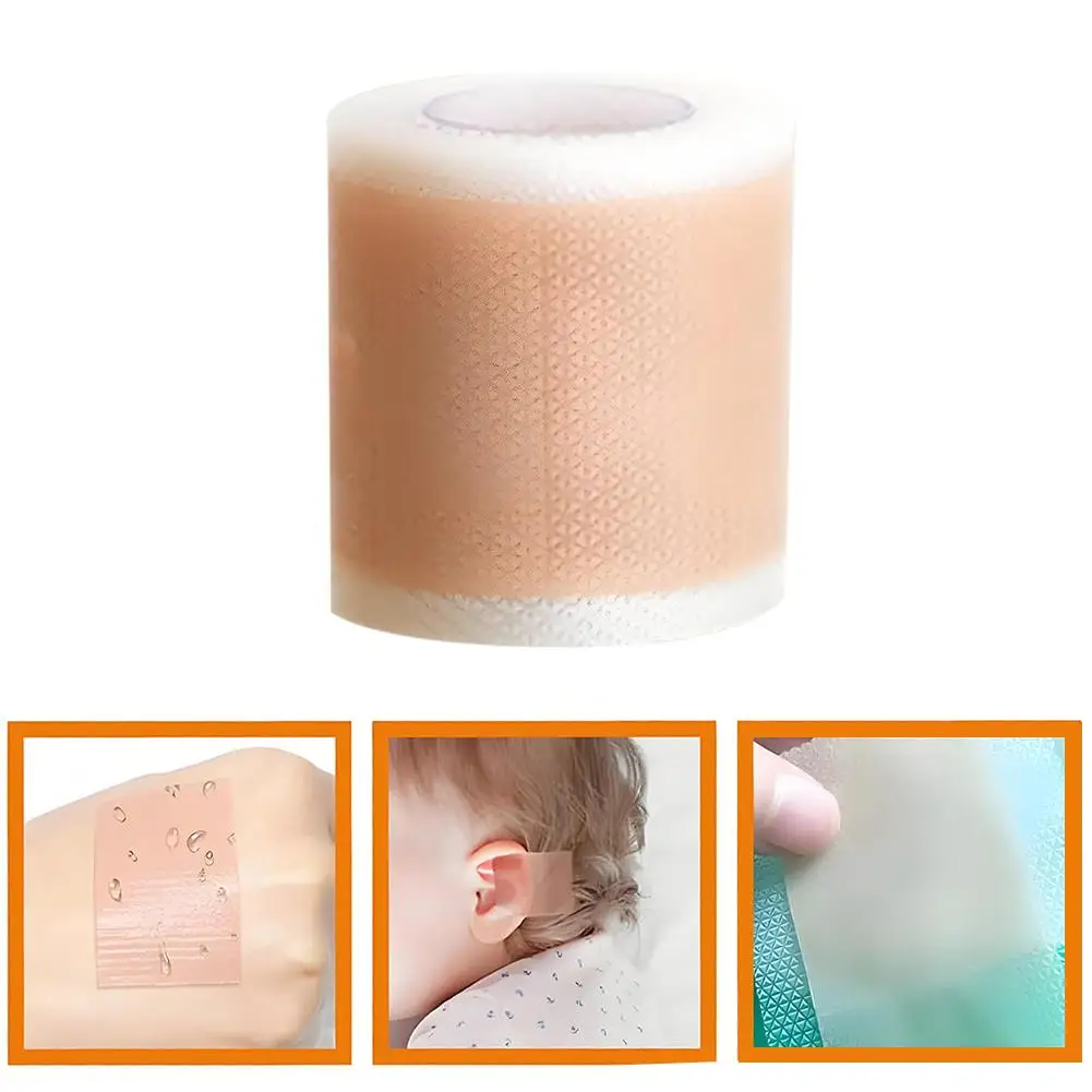 Silicone Scar Sheets Keloid Bump Removal Patch Acne Trauma Burn Cover Tape Skin Repair Strips Scars Reducing Treatment Skin Care