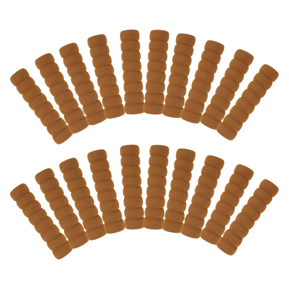 

20Pcs Door Knob Protective Cover Spiral Anti-Collision Handle Protector Easy to Clean Eva for Furniture Door Lever Bedroom