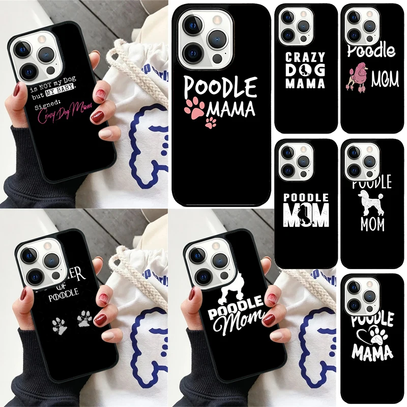Funda iPhone madre caniche – Protección para todos los modelos
