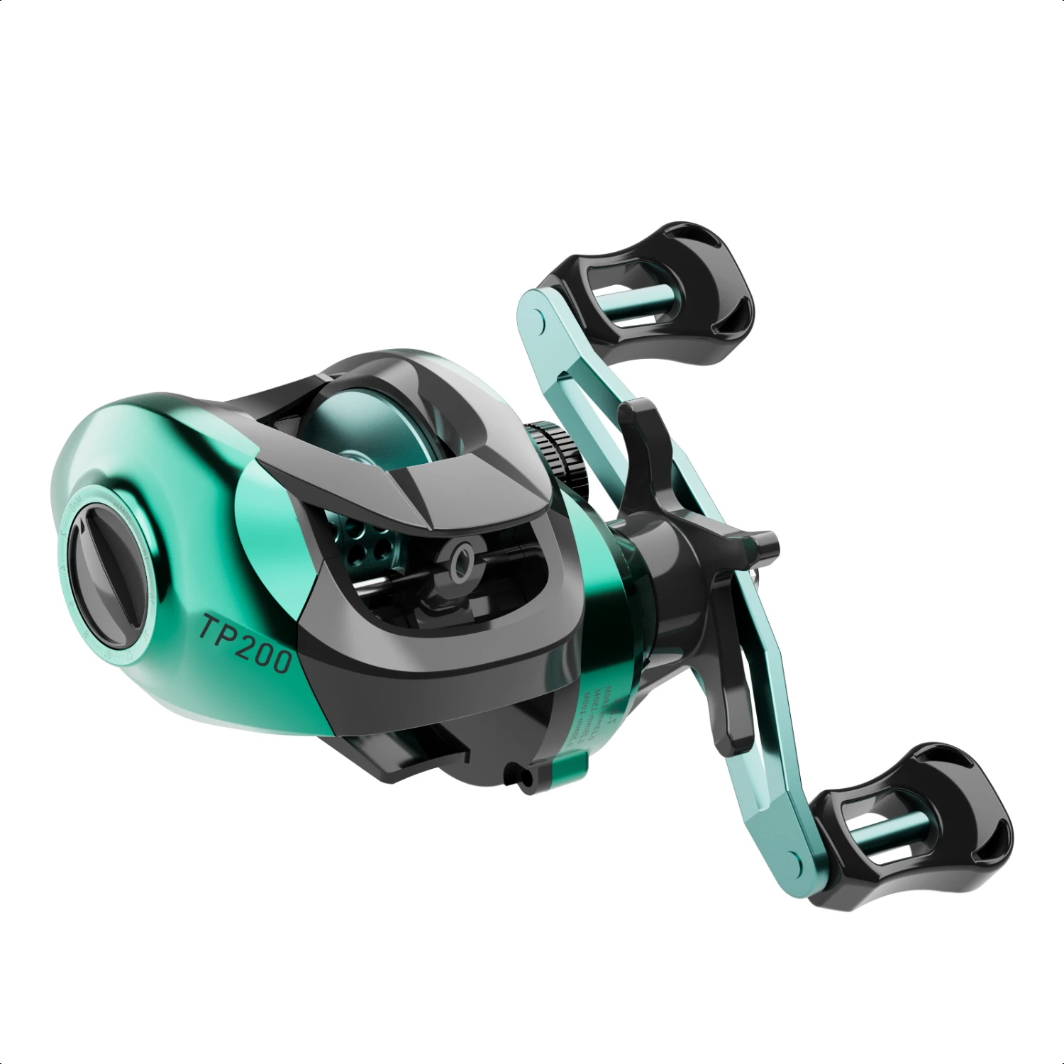 

Lightning TP Baitcaster Fishing Reel - Lightweight and Durable, 7.2:1 Gear Ratio for Fast Retrieval, 22 lbs Drag Power, 3+1BB fo